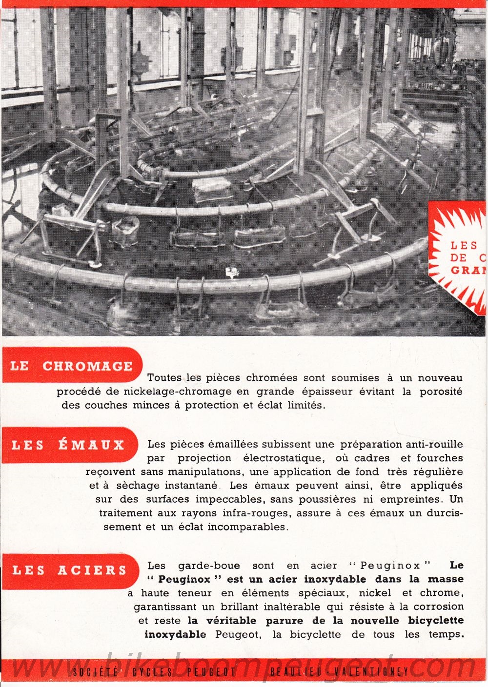 Vélo Peugeot Inoxydable Années 1960 – Tube Allégé – Roue 650B